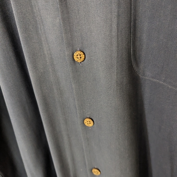 Tommy Bahama Men’s Blue Short Sleeve Silk Shirt Size XL - Picture 7 of 11